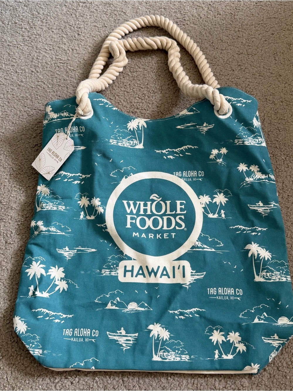 WHOLE FOODS HAWAII EXCLUSIVE LARGE TOTE BAG! ✨